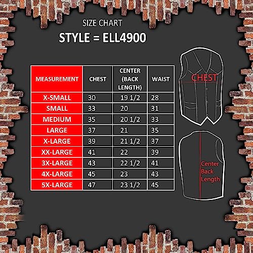 ELL4900 Women’s 'Love to Ride' Black Leather Motorcycle Patched Embroidered Vests with Side Laces3