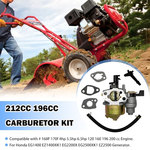 Image of STRONGTHIUM 212cc 196cc Carburetor for Predator 224cc 5.5 6.5 hp 200cc Carb