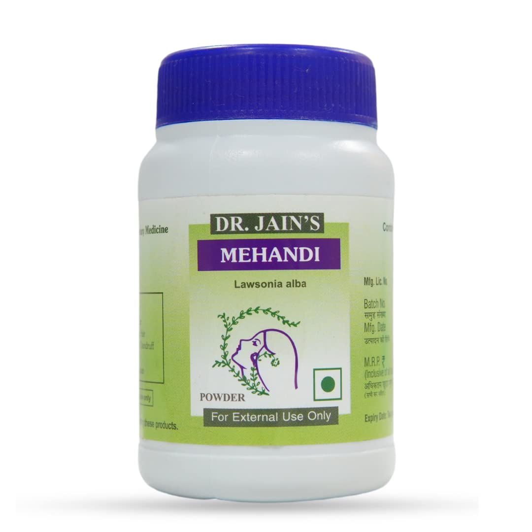 DR. JAIN'S Mehandi Powder 45grams Pack of 3