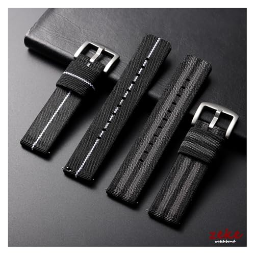 Correa de reloj de lona Cong Yi pulsera deportiva para evitar sudoracion en hombres y mujeres 6