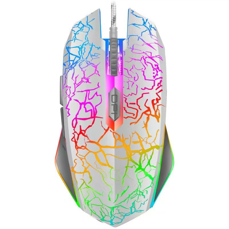 Image of Maine Game Wired USB Mouse, 2400 DPI, 4 Adjustable Levels, Silent, Factory Wholesale Sale (014, 1PACK)