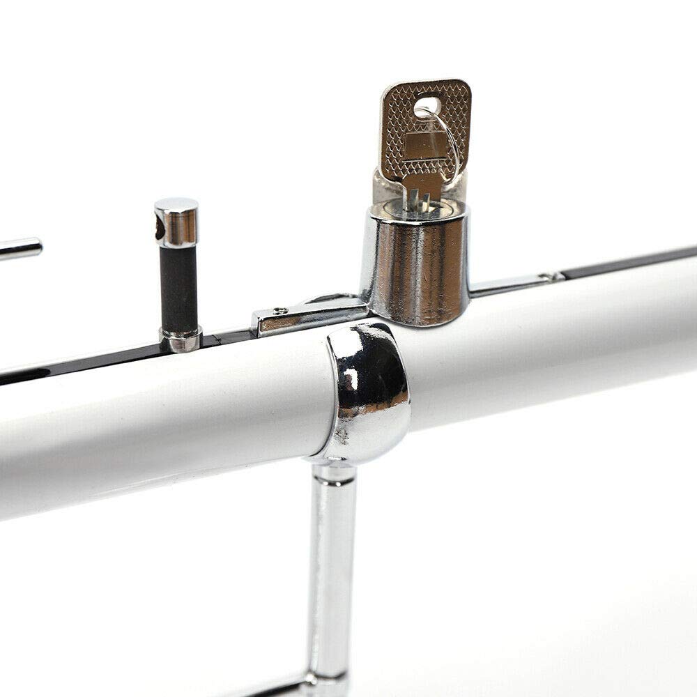 Eapmic 10Pcs Sunglasses Display Stand Lockable Sunglasses Stand Eyeglasses Frame Stand Sunglasses Rack Holder Aluminium Display Eyewear Holder Suitable for home storage or commercial use