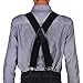 Herren 5cm Hosenträger Elastisch, Längenverstellbar X-Form Hosenträger mit Extra Starken Clips Passt Alle Männer und Damen