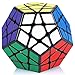 Maomaoyu Megaminx Dodécaèdre Cube 3x3 3x3x3 Speed Magic Cube 12 Faces Puzzle Twist Noir