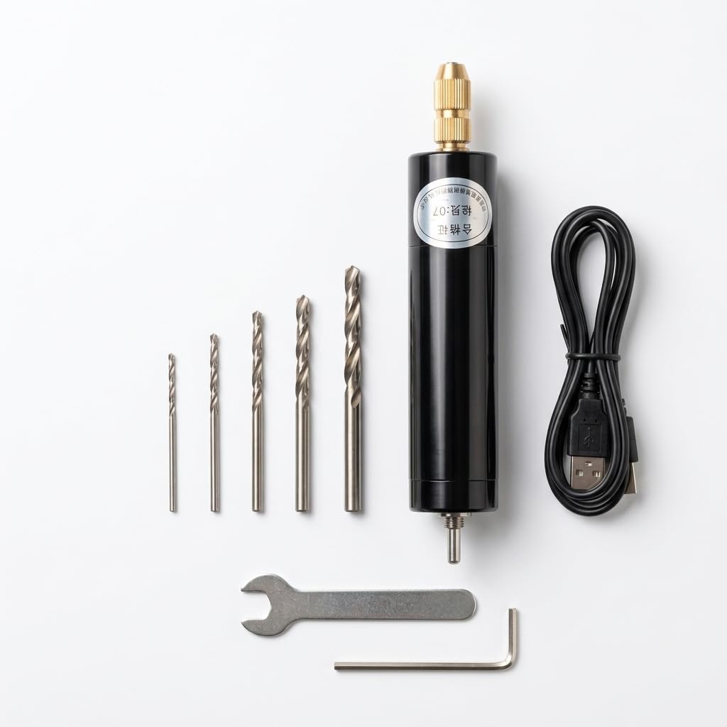 Zarini Mini Electric Drill, USB Powered - Image 1