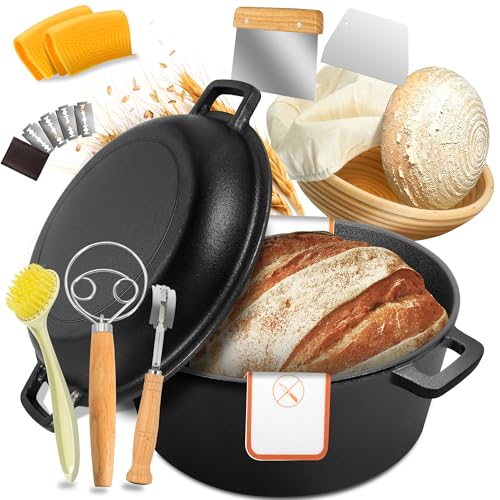 Cast Iron Dutch Oven for Bread Baking