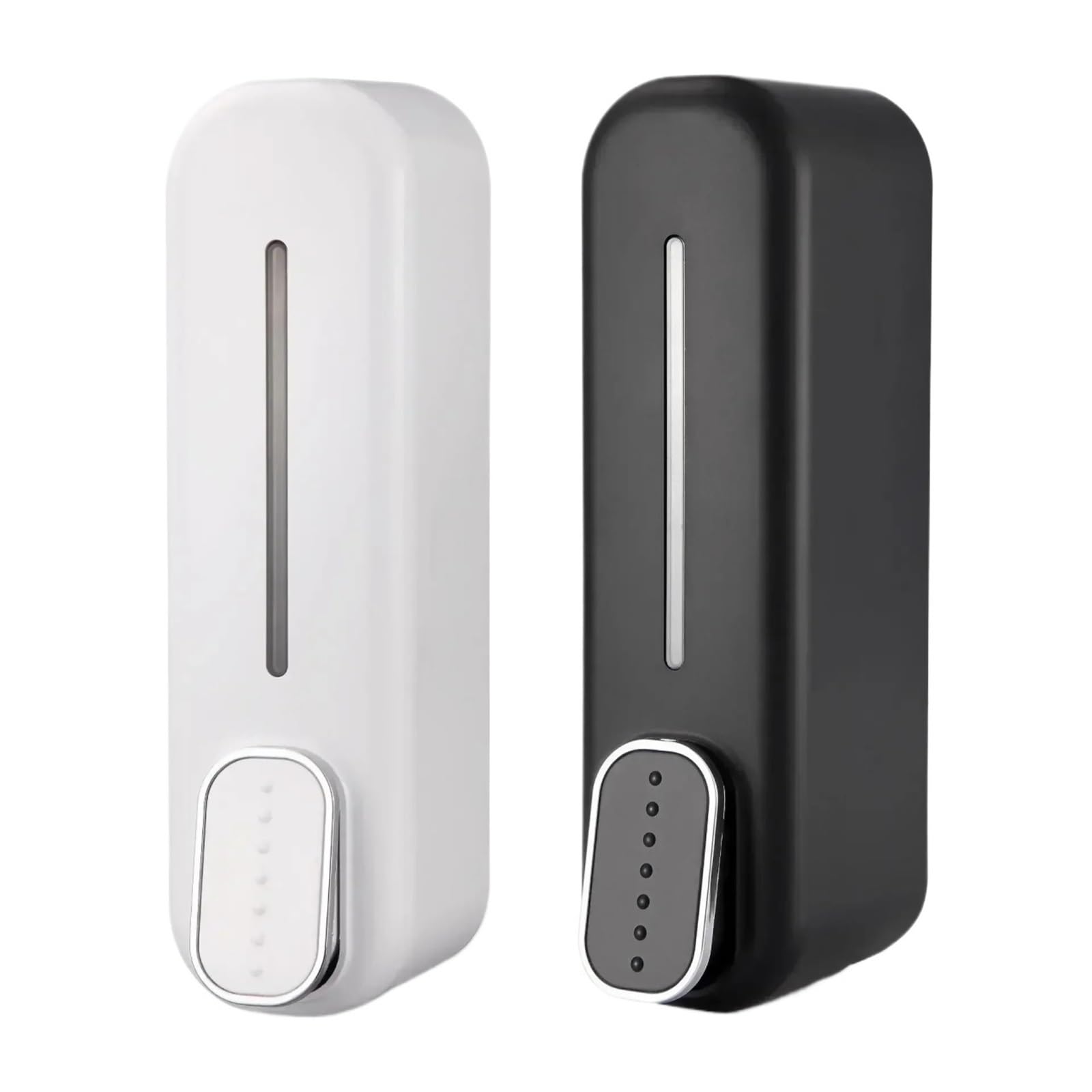 2Pcs 300ml Wall Mount Soap Dispenser Manual Shampoo Shower Gel For Bathroom for Soap