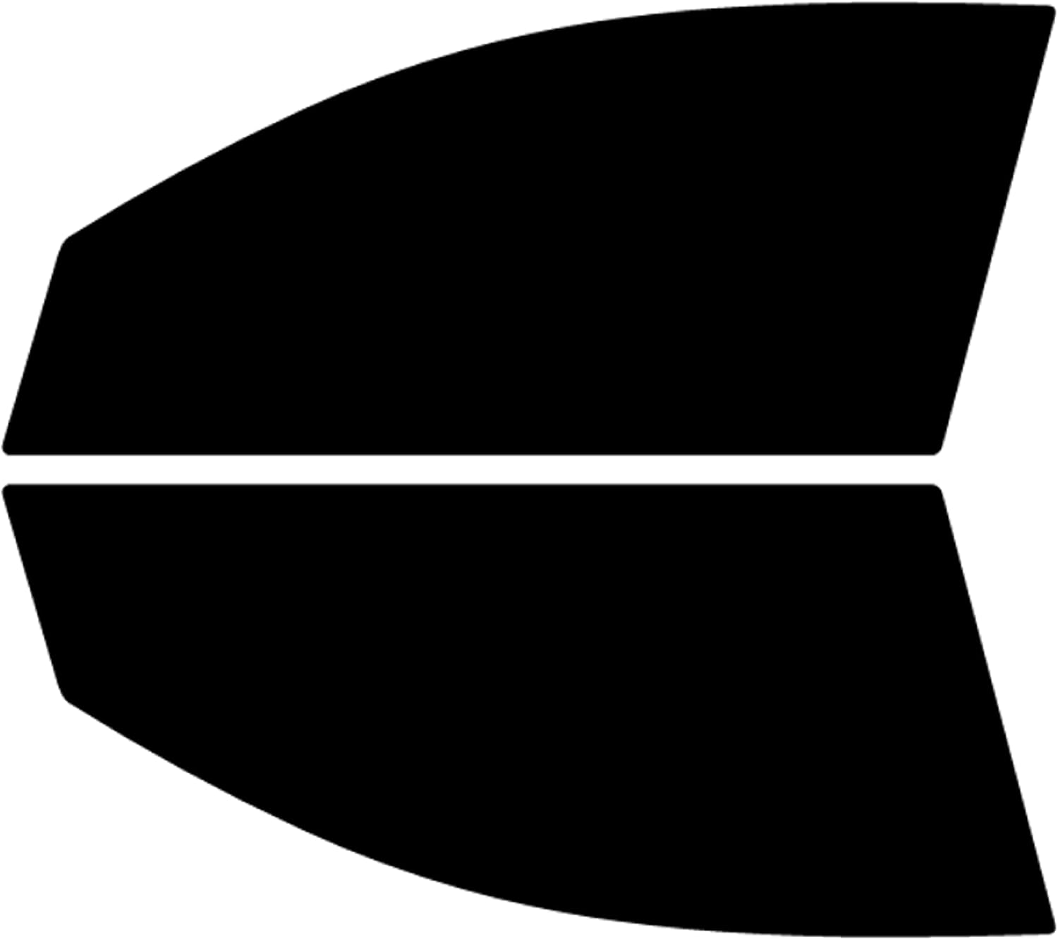 Trueline Automotive Precut Auto Window Tint Compatible with Hyundai Tucson 2016-2021 - 20% Front Sides Only - Front Car Window Tint - Window Tint for Cars - Ceramic Window Tint Kit