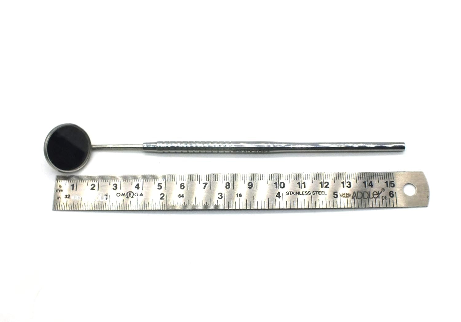 ADDLER DENTAL MOUTH MIRROR WITH HANDLE SIZE :- 5 SOLID PREMIUM 6 MM HANDLE NO RUST NO SLIP (B07R5ZYBRB) Amazon Price History, Amazon Price Tracker