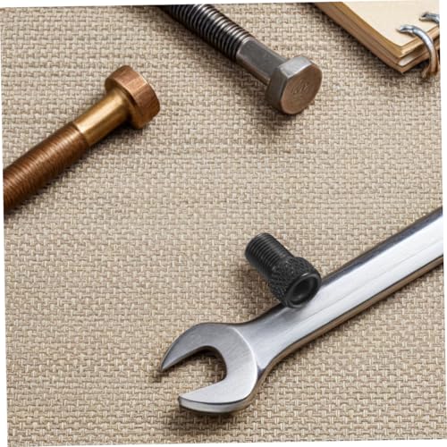Cubierta de válvula de neumático aluminio adaptador francés a americano 10 uds miniatura 6