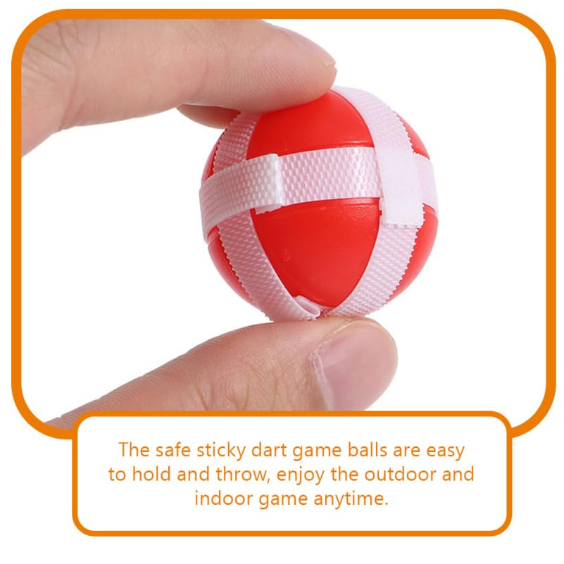 Gatuida 20Pcs Sticky Balls for Fun Game Accessories for Indoor Outdoor Dart Games for Parties Backyard Activities and Sensory Play - Image 3