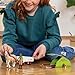 Schleich Horse Club - 23 PC Sarah's Camping Adventure Horse Playset - Includes Rider, Mare, Wagon, Tent and Accessories - Screen Free Toys Pretend Play - Kids Ages 5+ | 42533