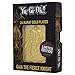 Yu-Gi-Oh! Limited Edition 24k Gold Plated Gaia The Fierce Knight Metal Card