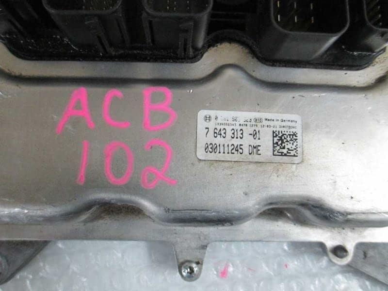 Engine ECM Control Module Fits 12-14 Compatible with BMW 320i 328i 528i X3 7 643 313 7643313