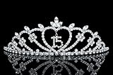 Pageant Quinceanera 15 Birthday Party Rhinestones Crystal Crown Tiara