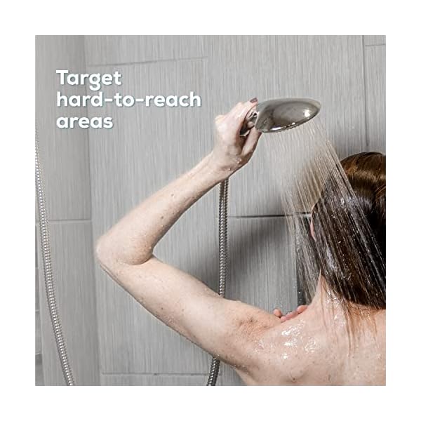 SparkPod Shower hose for hand held shower head (Chrome, 59") – Bild 7