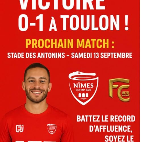 Episode 252 -SagaCrocos - Toulon / Nîmes Olympique. cover art