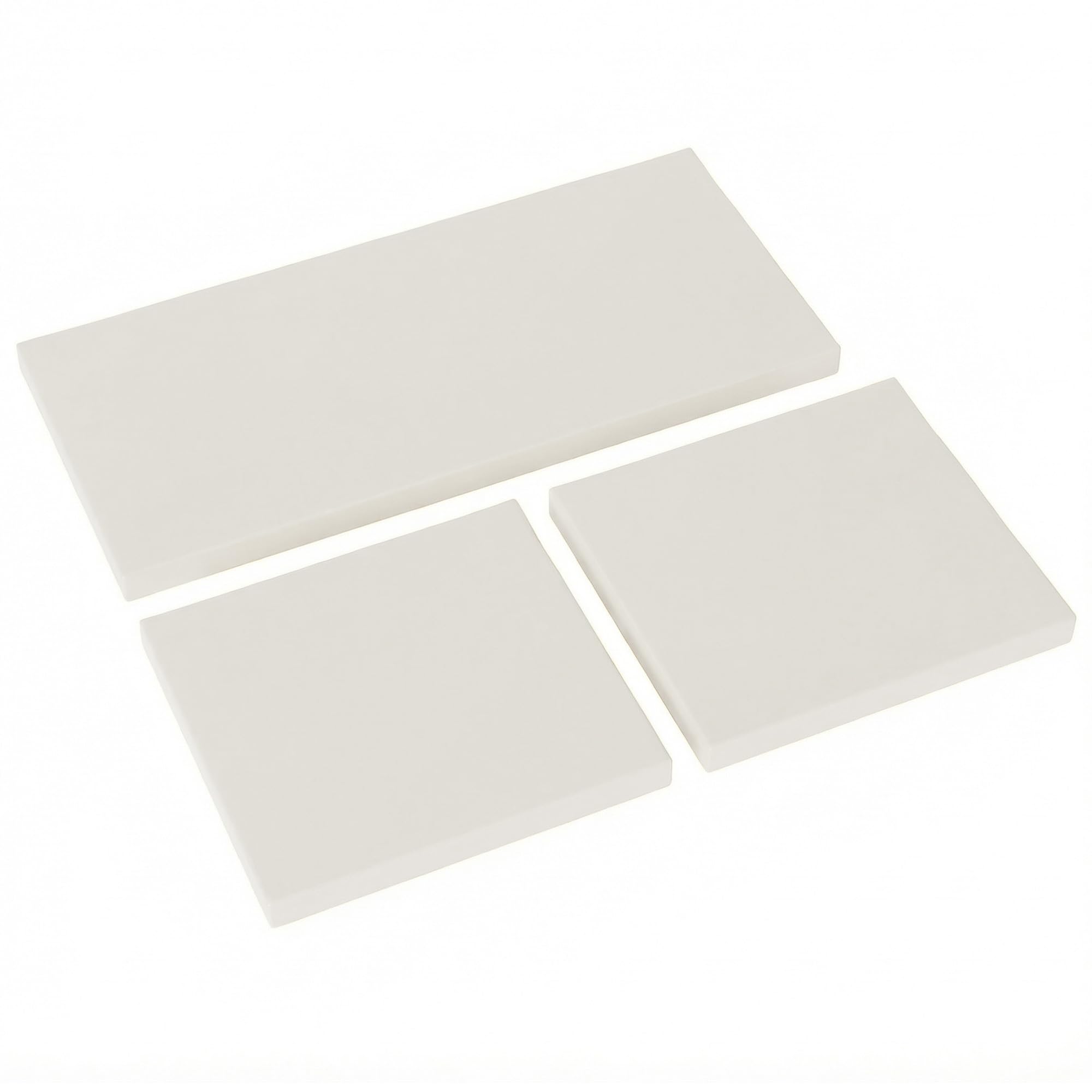 Outsunny 3 Piece Garden Furniture Cushion Set - Cream