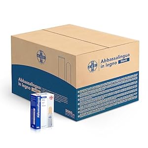 AIESI® Holz Mundspatel, steril, 5000 Stück