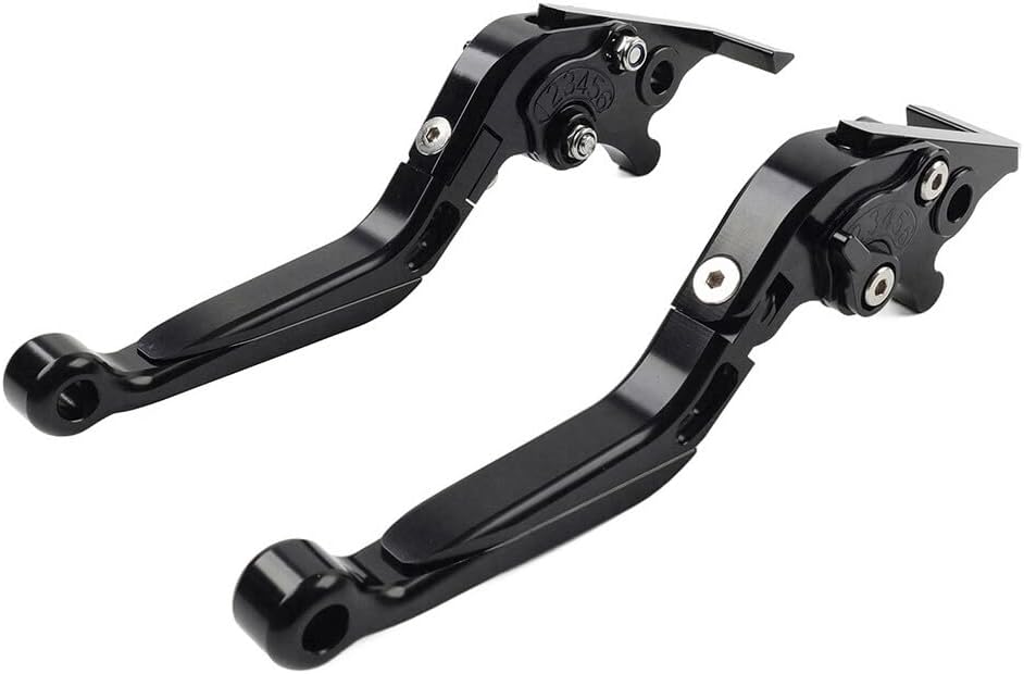 Czarne składane dźwignie sprzęgła hamulca CNC do BMW S1000XR 2015-2021