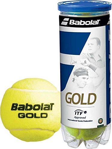 Babolat Unisex's Gold Pet X3 Ball, Yellow, One Size