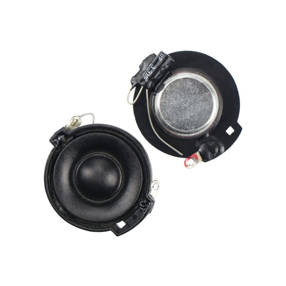 Coppia Di Tweeter A Cupola In Seta Da 1,25 Pollici (34 Mm) - 4 Ohm, 20W, Magnete Al Neodimio, Universali