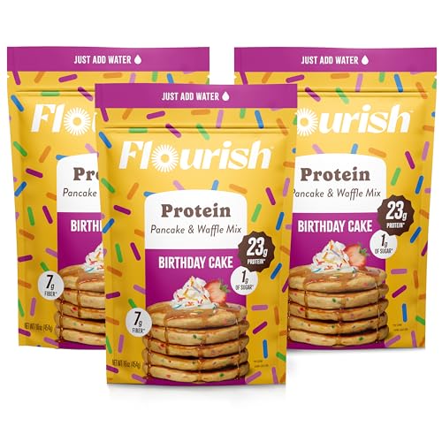 Flourish Protein Birthday Cake 3-Pack