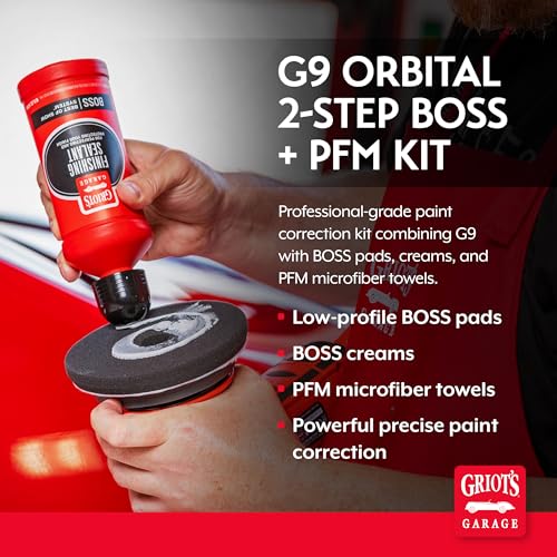 Image of Griot's Garage G9 Orbital 2-Step BOSS Kit for Car Polishing
