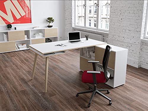 ITALFROM Desk 160 X 80 on Mobile Sliding Doors