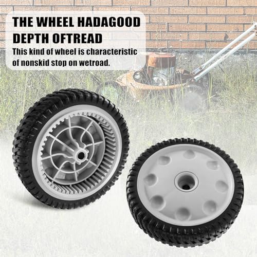 Sutmorly Lawn Mower Wheel - Tread Depth