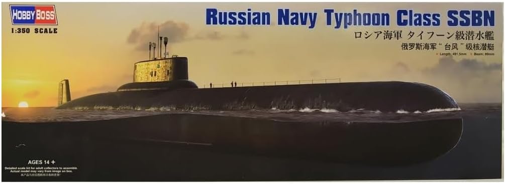 Hobby Boss Russian Navy Typhoon Class SSBN Model Kit