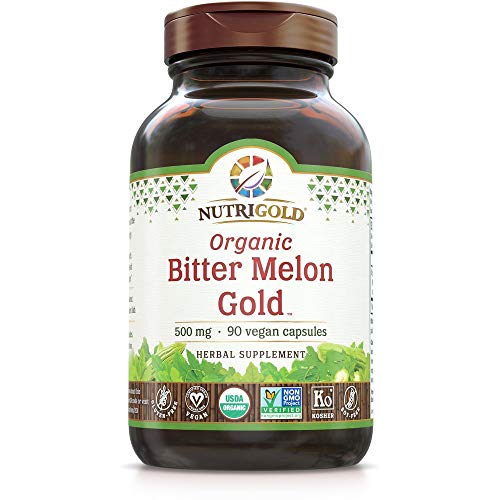 Nutrigold Organic Bitter Melon Gold, 500 Mg, 90 Organic Capsules