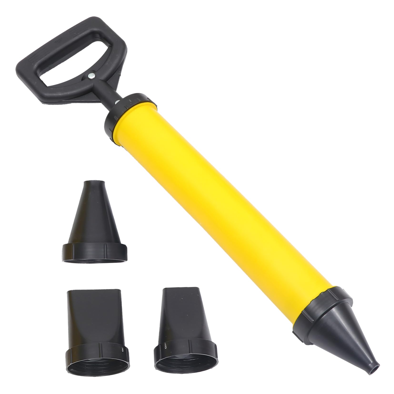 Utensile per Stucco e Cemento per Fughe Muro, Set 1 Pezzo | Abs Giallo, Impugnatura Facile, per Sigillatura Ordinaria ed Epossidica