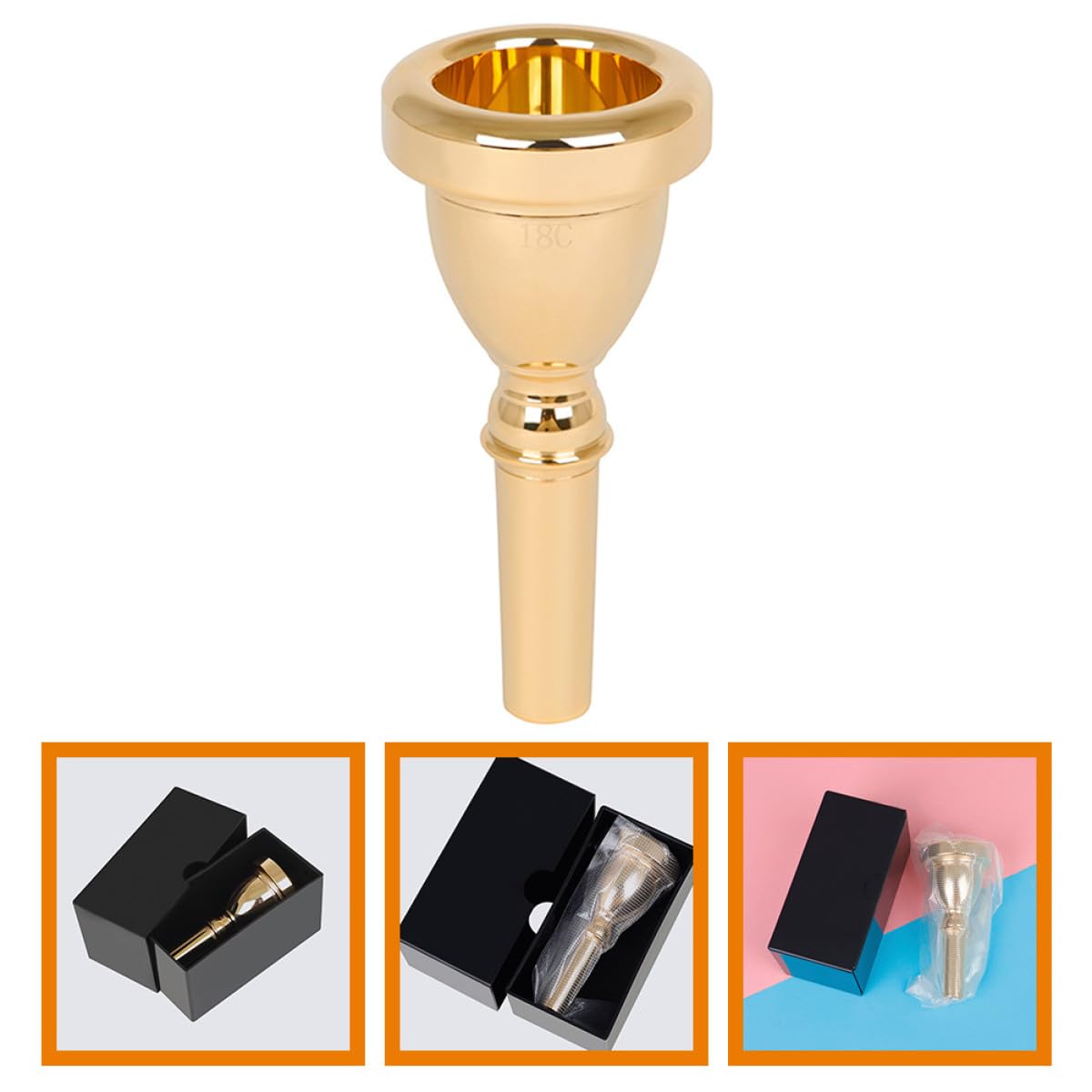 ABOOFAN e Vestibilità e Principianti per Musicisti Professionisti in Ottone da 14mm Ottimale per Tuba