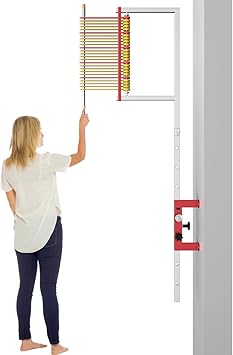Wall Mount Vertical Jump Trainer, Adjustable Height Jump Measuring Tool, 2.29 FT for Basketball Volleyball Sports Training