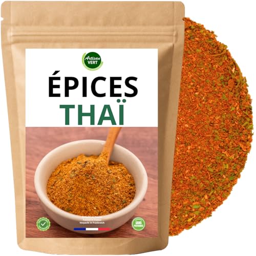 Mélange d'Épices Thaï – Saveurs Authentiques de la Cuisine Thaïlandaise 100g - L'Artisan du Vert