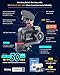 ROVE R2-4K Dual PRO Dash Cam Front and Rear, 4K+2K Dash Camera for Cars, Dual STARVIS 2 IMX678 + IMX675 Sensors, Free 128GB Card + CPL, WiFi 6 - up to 30MB/s Download Speed, 3