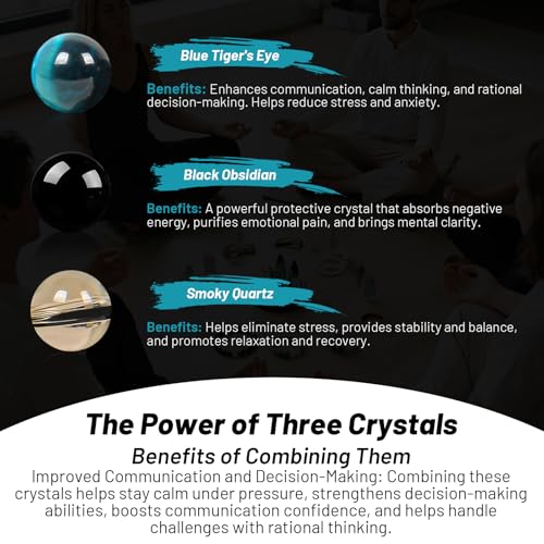 8mm Gemstone Bracelet for Men and Women, Healing Crystal Bead Bracelet, Bring Luck, Protect, Balance3