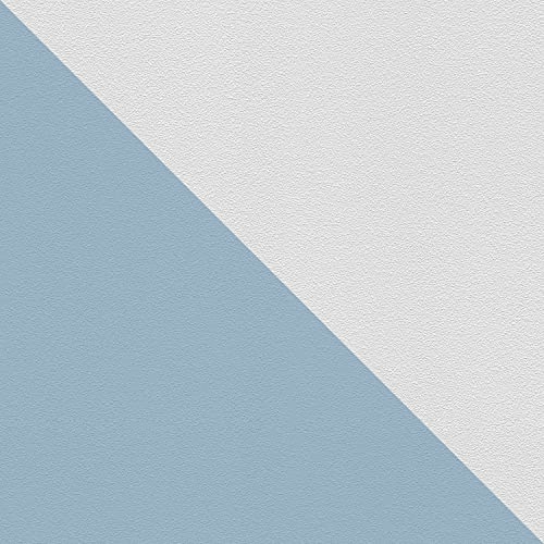 Carta da parati strutturate Profhome 103819-GU Carta da parati TNT verniciabile leggermente strutturata a rilievo opaca bianco 5,33 m2