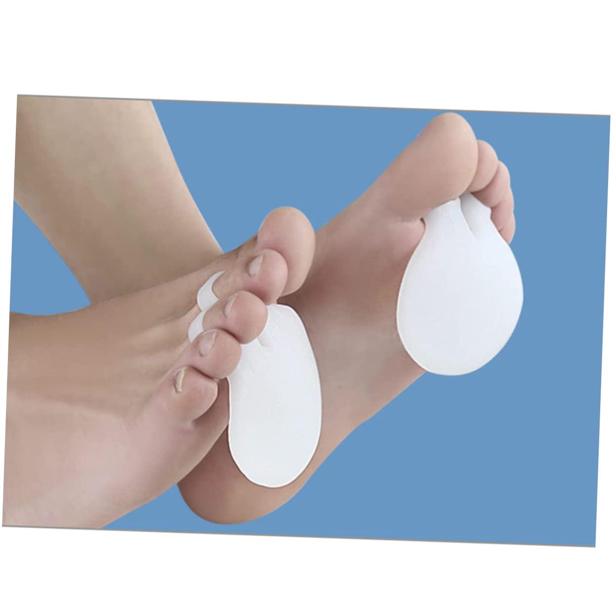 FRCOLOR 2 Pairs Half Foot Pads Forefoot Pad Foot Half Pad Foot Cushions Forefoot Insole