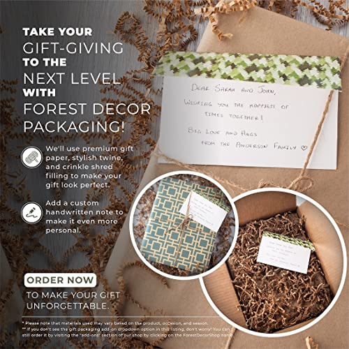 Tabla de cortar rectangular personalizada Forest Decor miniatura 6