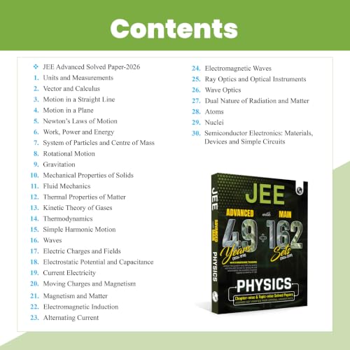 Image of PW JEE Advanced 49 Years (2026-1978) with JEE Main 162 Sets PYQs (2026-2019) Physics | Chapterwise and Topicwise Solved Papers For JEE Main & Advanced 2027 Exams