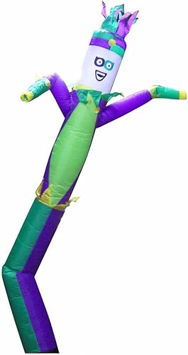 Miniatura 4 de White Arrow Dancing Fly Guy  12 pies de alto x 12 pulgadas de diámetro  Divertido brazo inflable que agita loco  para publicidad, promoción y