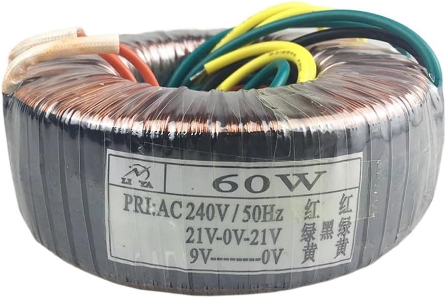 60W toroidal 12V18V21V24V Power Amplifier Audio Power Supply(24V Transformer,240V)