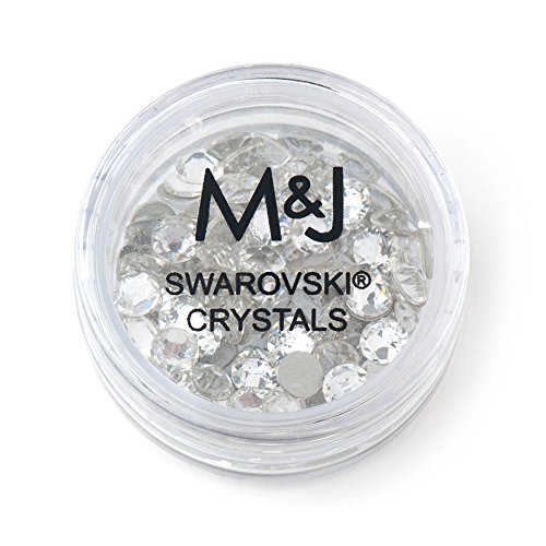 Swarovski Crystals Flat Back Rhinestones - 2088 Xirius Rose Round Foil Backed - SS20 (4.6mm-5mm) - Crystal 001 (Clear) - Thumbnail 3