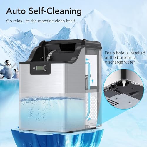 Fabricadora de Hielo Portátil de Mostrador 45lb miniatura 6