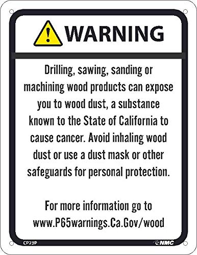 NMC CP23P Wood Dust Ca Prop65