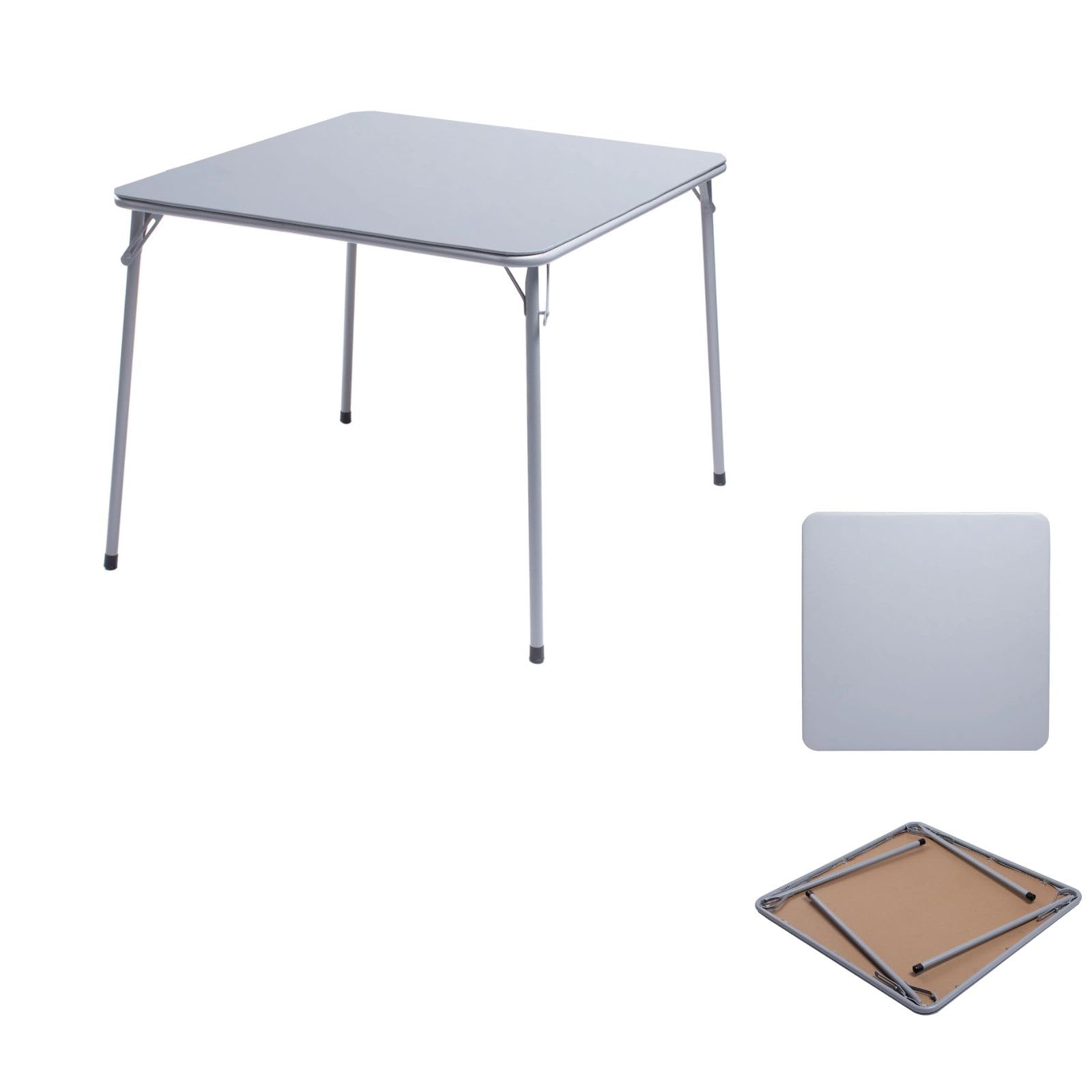 FurnitureR Klappbarer Haustiertisch 86×86×71 cm, Stabiler Pflegetisch für Hunde & Katzen, Faltbarer PVC-Tisch mit Metallrahmen, tragbar und platzsparend, ideal für Tierpflege zu Hause & unterwegs