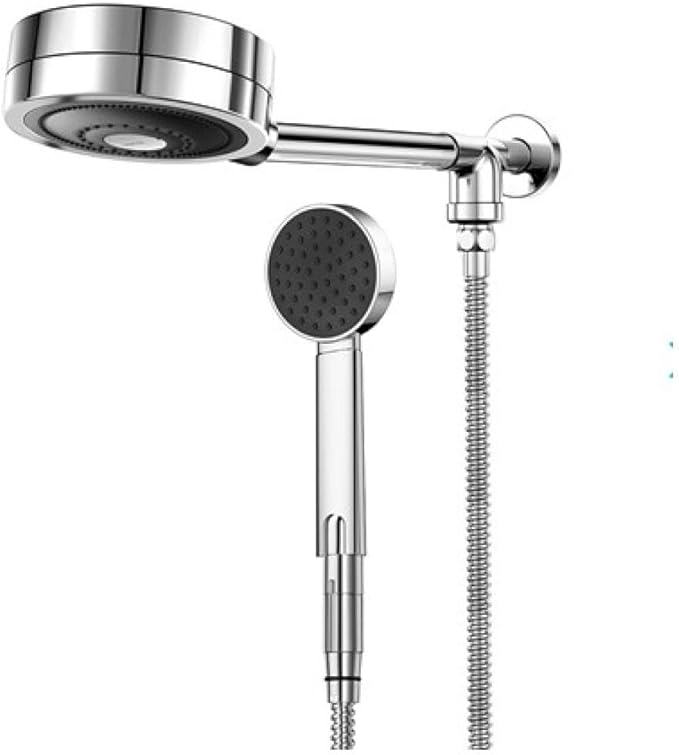 Vista frontal do chuveiro com desviador Docol Chuveiro Technoshower