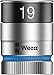 Wera 05003739001 8790 Hmc Hf 19mm Zyklop Socket with Hexagon Drive